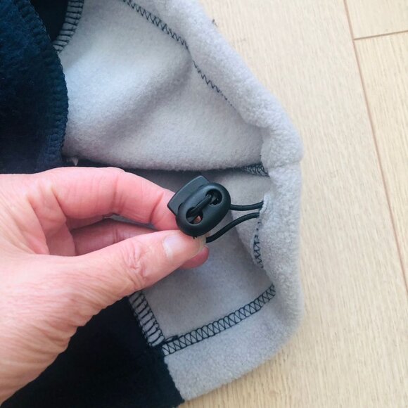 NWOT - DC Classic Blue and Grey Lucky Logger Fleece Zipper Jacket - XL - Picture 9 of 13